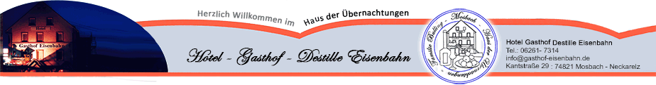 Hotel-Gasthof-Destille Eisenbahn